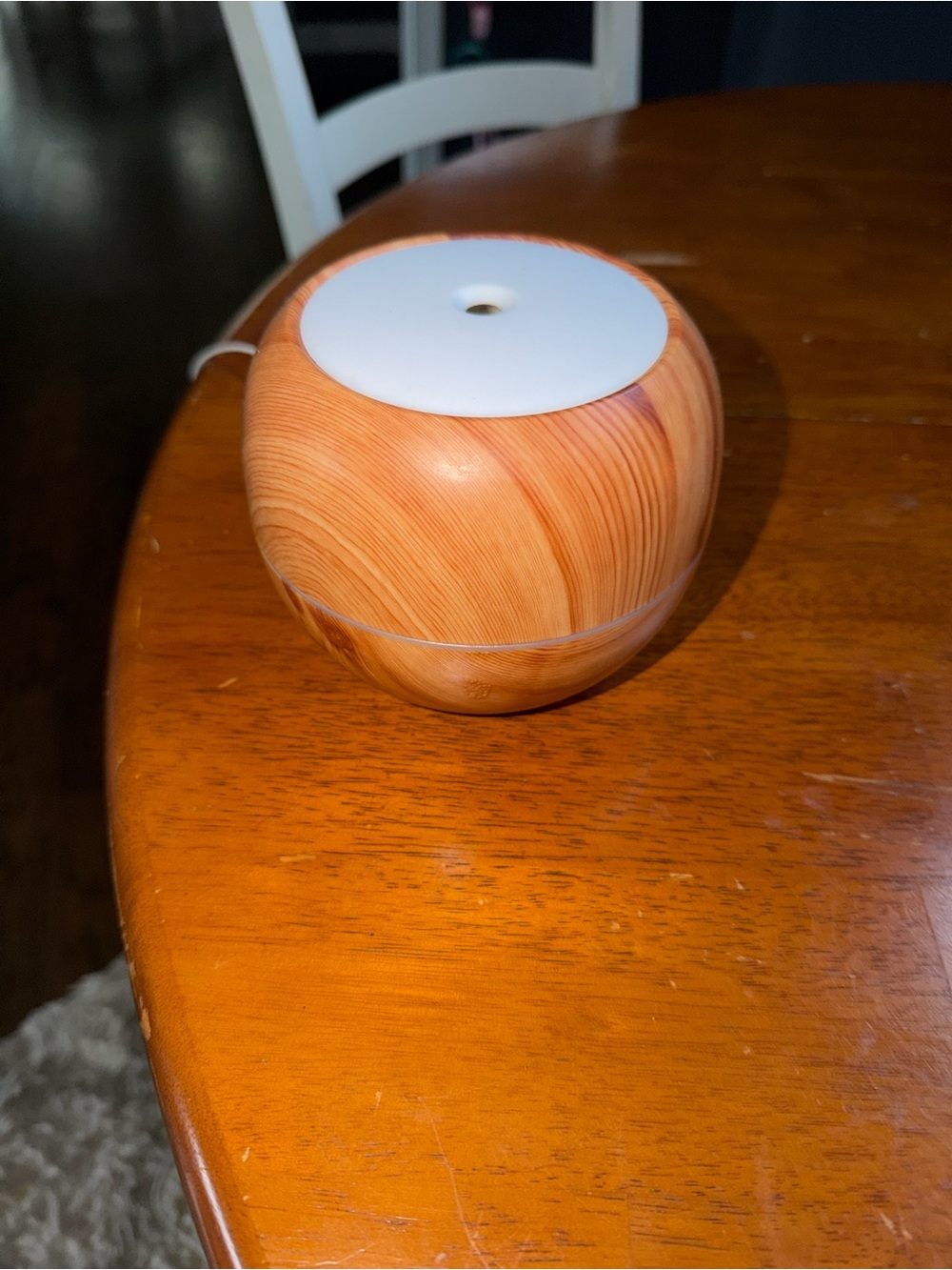 Wood Grain Essential Oil Diffuser - Orange